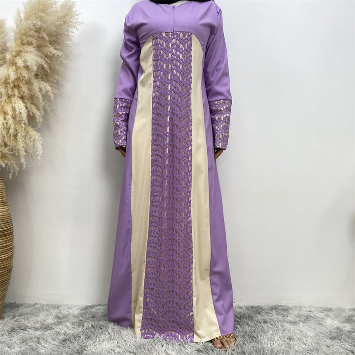Emma | Elegant Långärmad Chiffongklänning 2