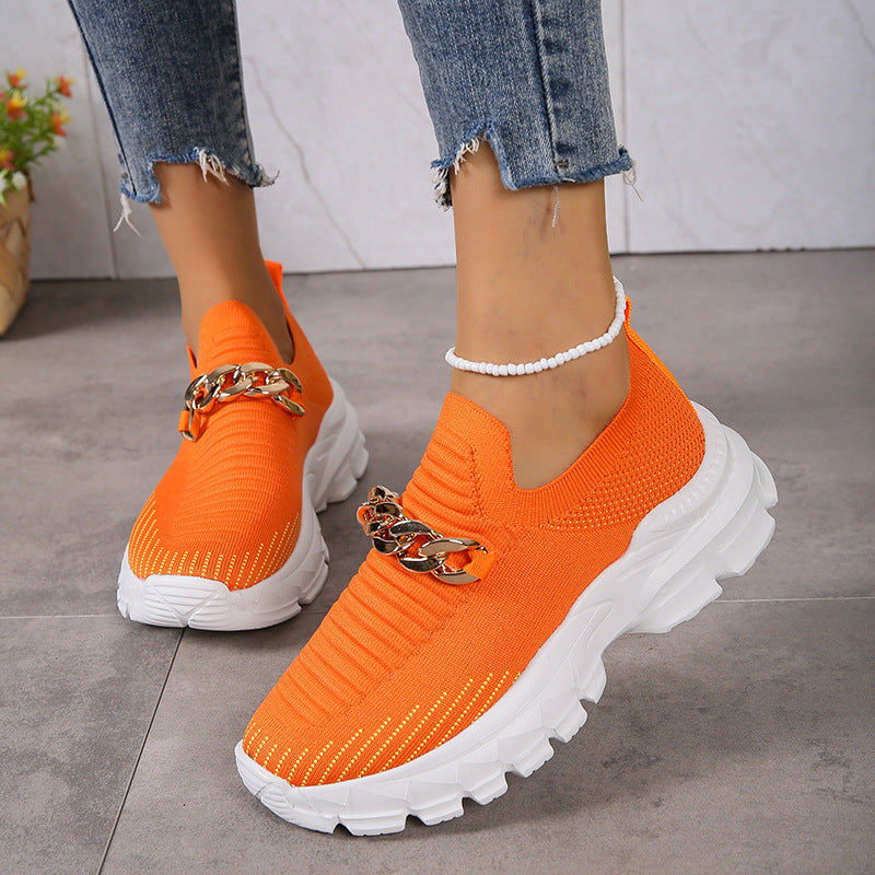 Emma | Elegant Mesh Slip-On Skor 1