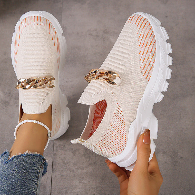 Emma | Elegant Mesh Slip-On Skor 5