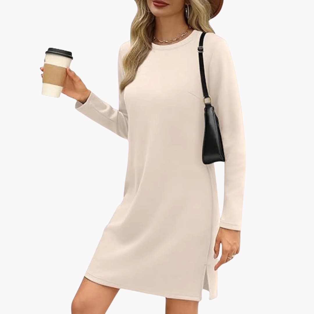 Emma | Elegant Mini Klänning med Långa Ärmar 6