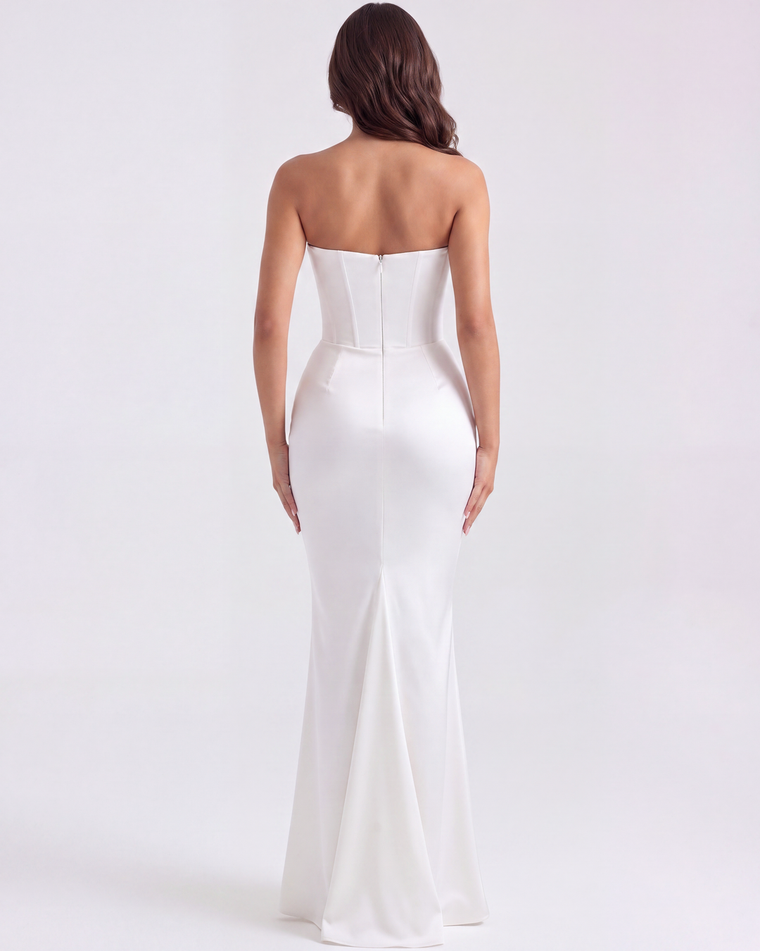 Emma | Elegant Stretch Crepe Klänning 5