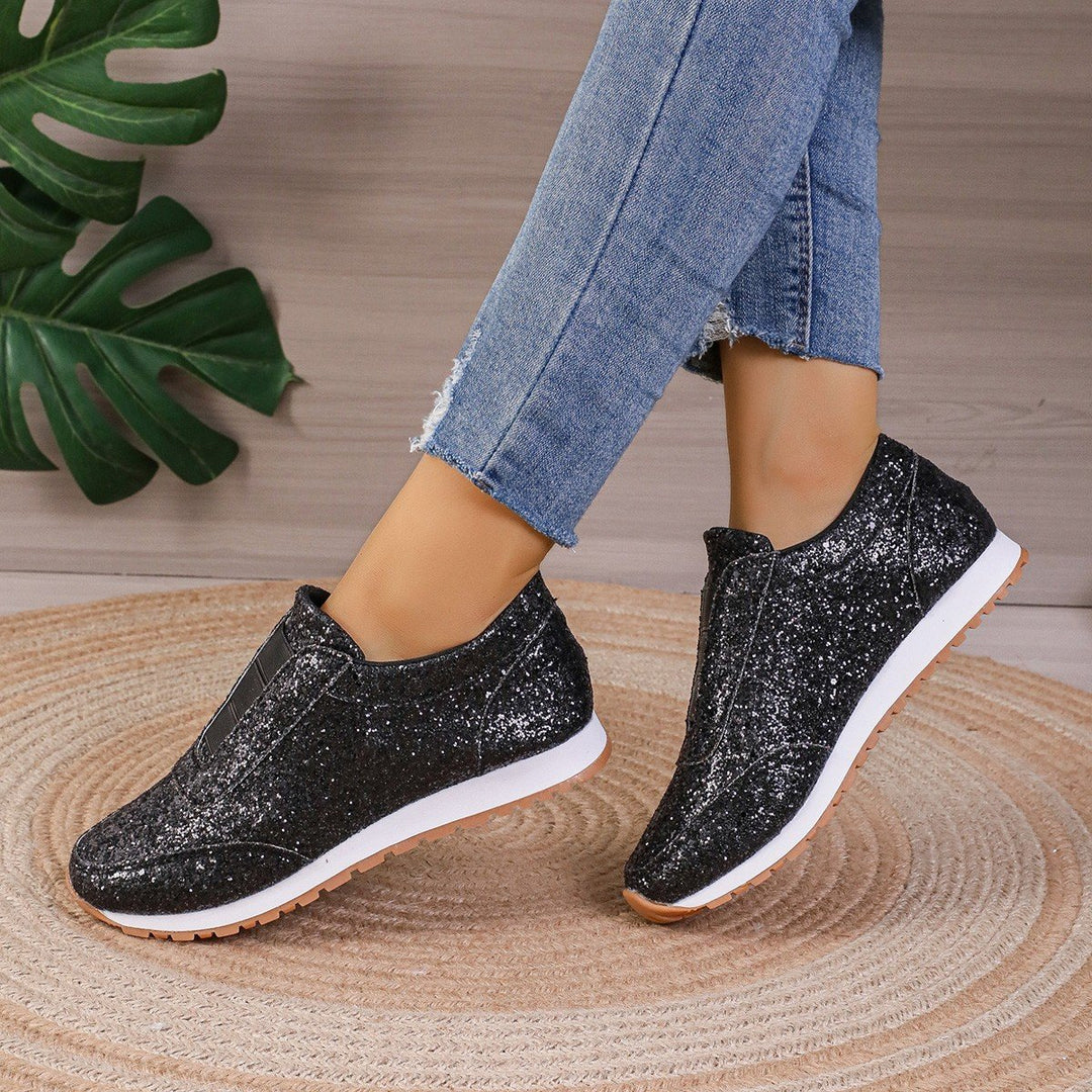 Emma | Glittrande Bekväma Slip-On-Skor 2