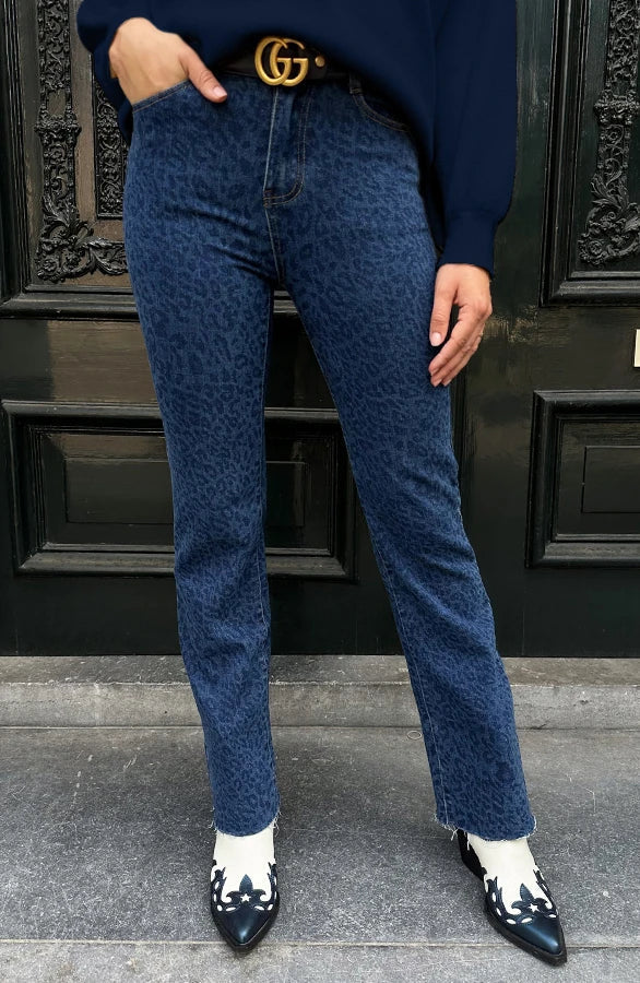 Emma | Hög Midja Vida Ben Jeans 6