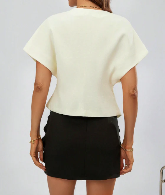 Emma | Klassisk V-ringad Sommar T-shirt 2