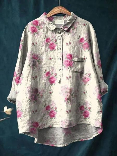 Emma | Lätt Blommig Sommarblus 2