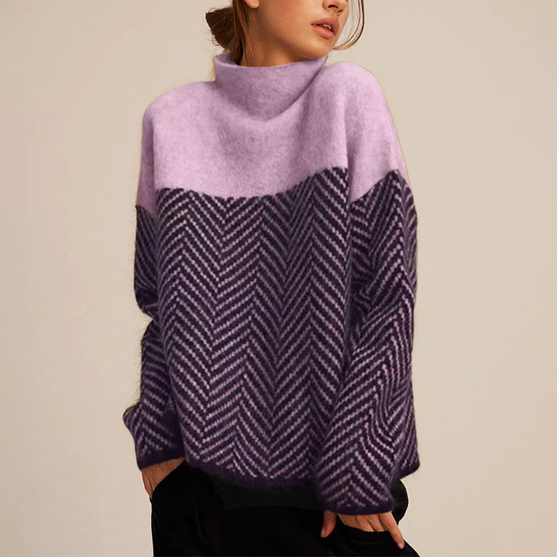 Emma | Minimalistisk Avslappnad Hösttröja för Kvinnor 1
