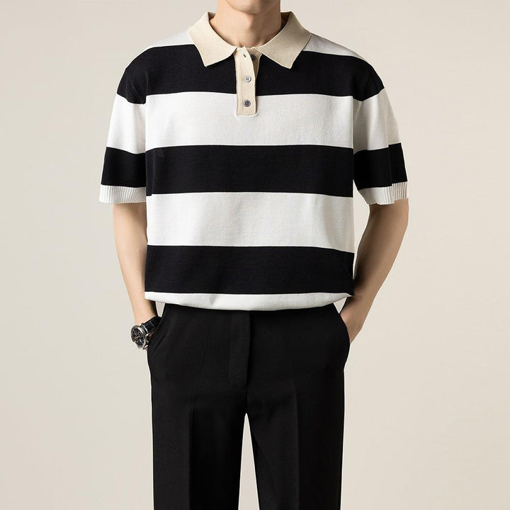 Emma | Randig Sommar Polotröja Slim Fit Dam 3