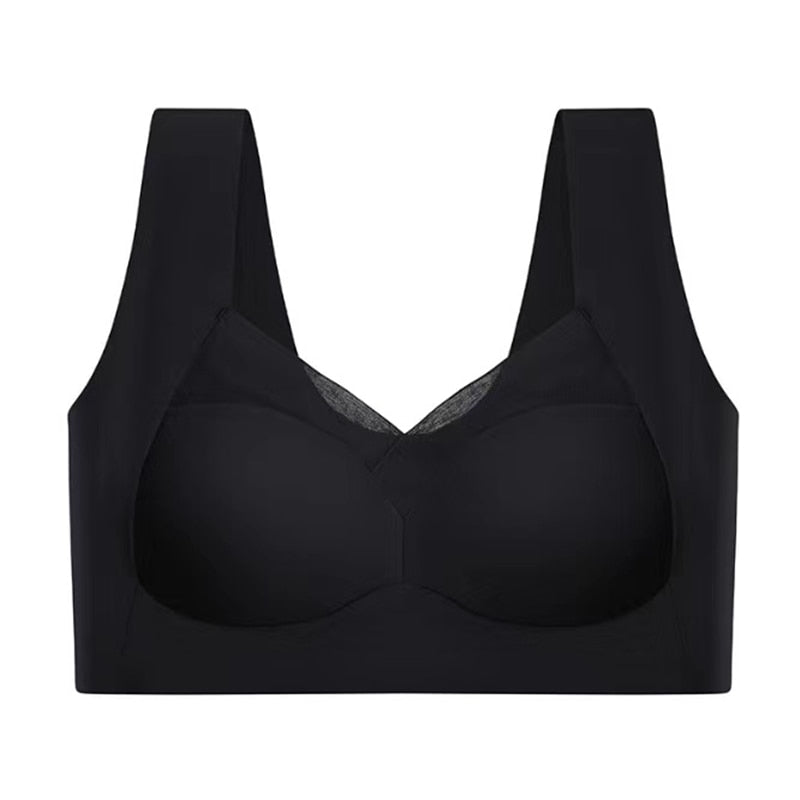 Emma | Sömlös Andningsbar Push-Up-Bh med Stöd 8