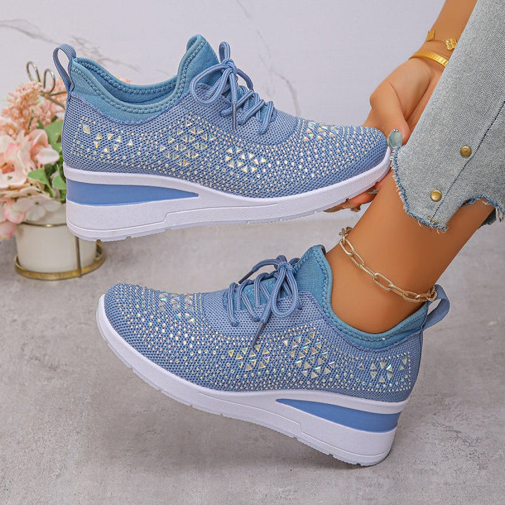 Emma | Stödjande Sneakers med Strassdetaljer 5