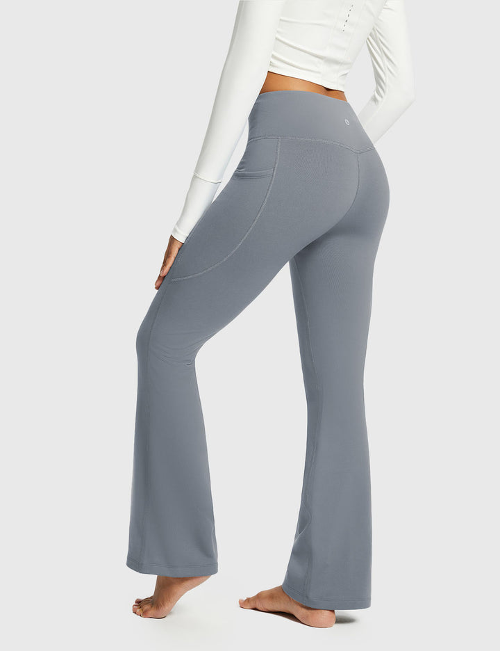 Emma | Varm Vinterhög Midja Bootcut Byxor 3