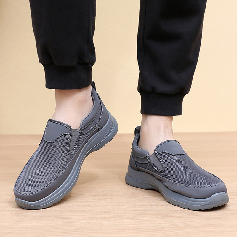 Ethan | Andningsbara Slip-On Herrsneakers med Ortopedisk Stöd 1