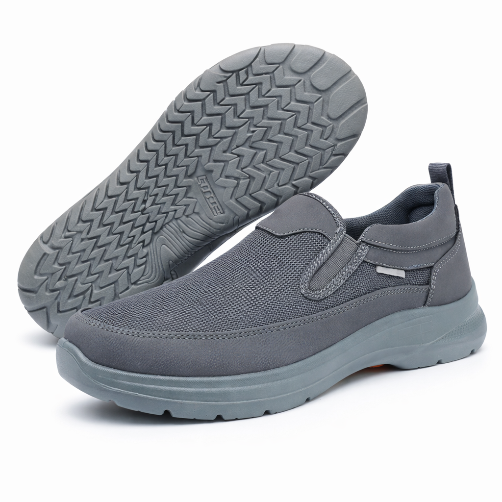 Ethan | Andningsbara Slip-On Herrsneakers med Ortopedisk Stöd 4