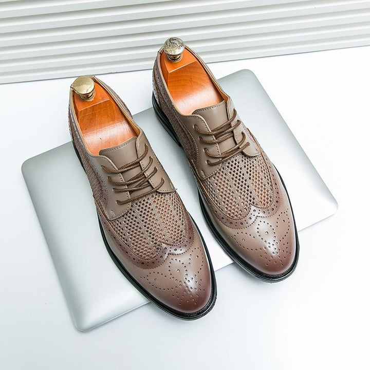 Ethan | Andningsbara Slip-On Skor för Affärsbruk 1