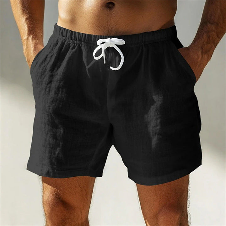Ethan | Andningsbara Sommarshorts i Bomullsblandning 0
