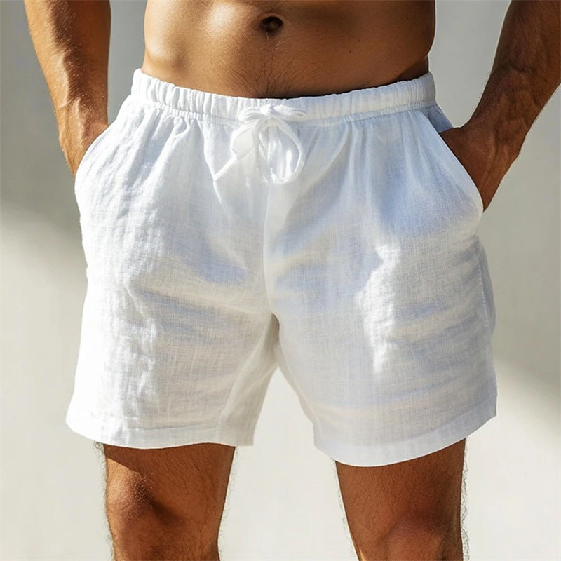Ethan | Andningsbara Sommarshorts i Bomullsblandning 1