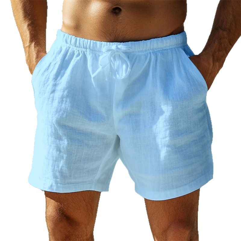 Ethan | Andningsbara Sommarshorts i Bomullsblandning 2