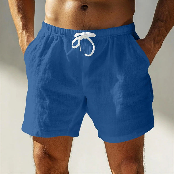 Ethan | Andningsbara Sommarshorts i Bomullsblandning 4