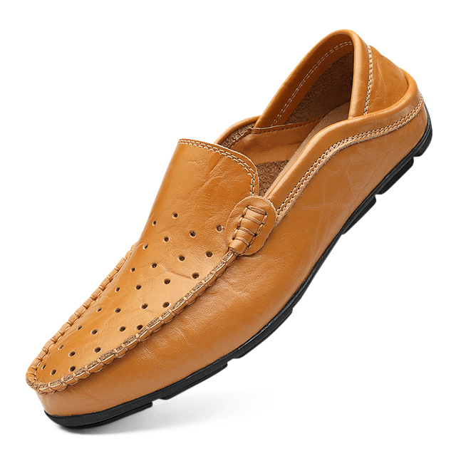 Ethan | Andningsbara Svarta Loafers för Dam med Stötdämpande Sula 4