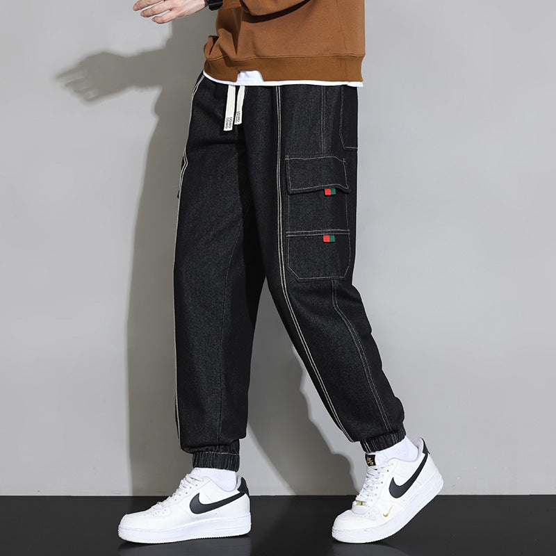 Ethan | Arbetsinspirerade Lätta Jeans Herr 1
