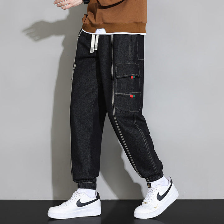 Ethan | Arbetsinspirerade Lätta Jeans Herr 1