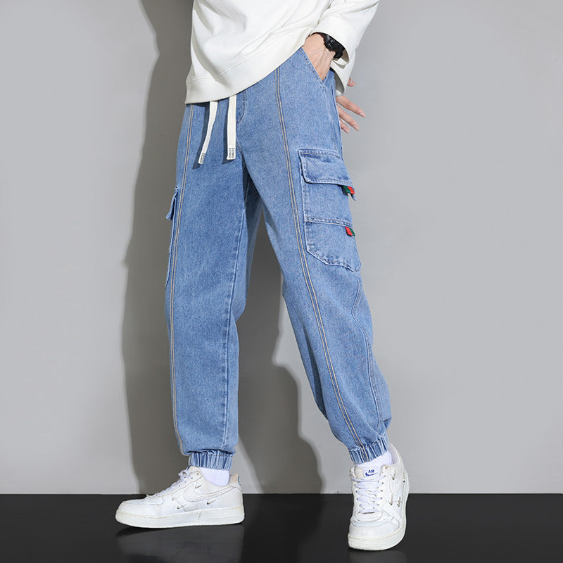 Ethan | Arbetsinspirerade Lätta Jeans Herr 3