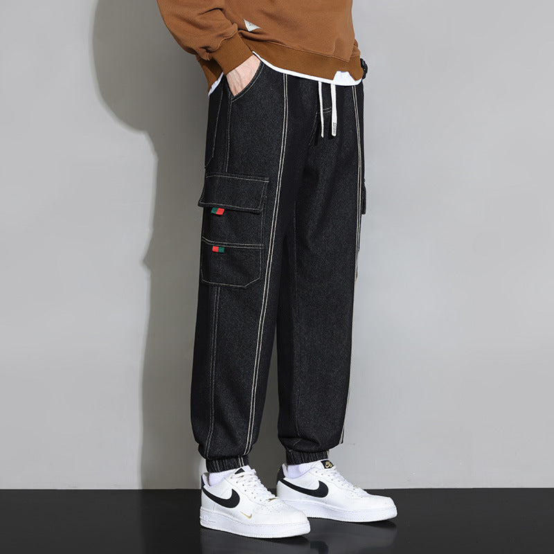 Ethan | Arbetsinspirerade Lätta Jeans Herr 4