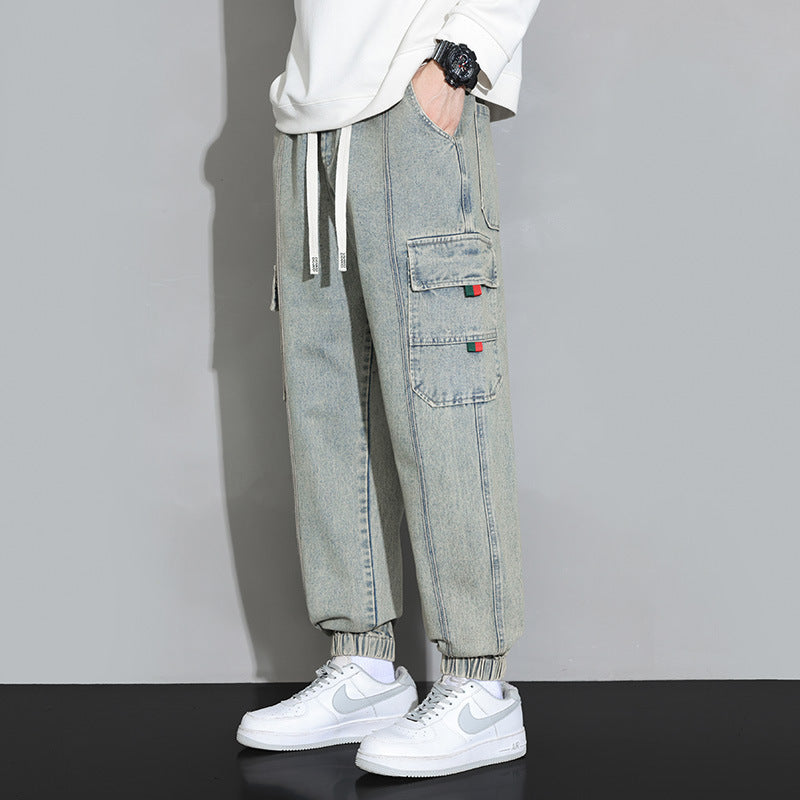 Ethan | Arbetsinspirerade Lätta Jeans Herr 7