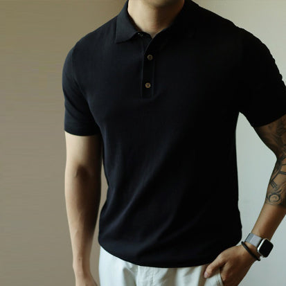 Ethan | Asymmetrisk Sommar Herr T-Shirt, Lätt och Andningsbar 0