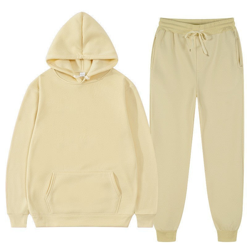 Ethan | Avslappnad Huvtröja och Sweatpants Set för Herr 0