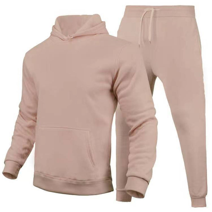 Ethan | Avslappnad Huvtröja och Sweatpants Set för Herr 1