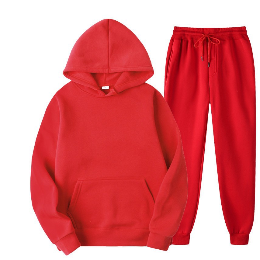 Ethan | Avslappnad Huvtröja och Sweatpants Set för Herr 10