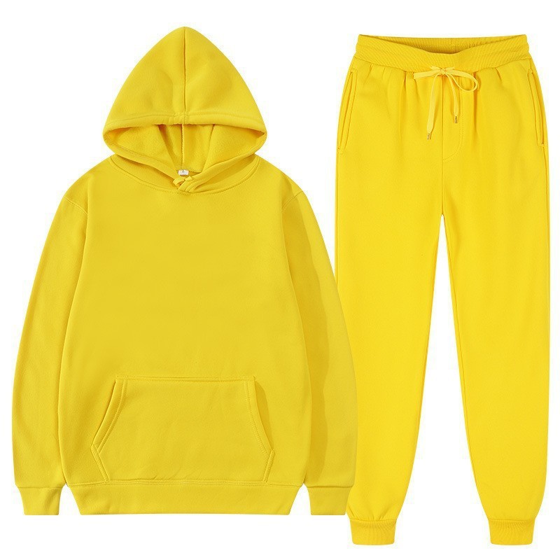 Ethan | Avslappnad Huvtröja och Sweatpants Set för Herr 11