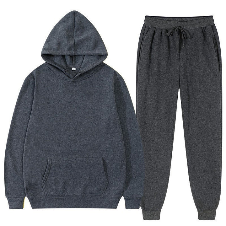 Ethan | Avslappnad Huvtröja och Sweatpants Set för Herr 2