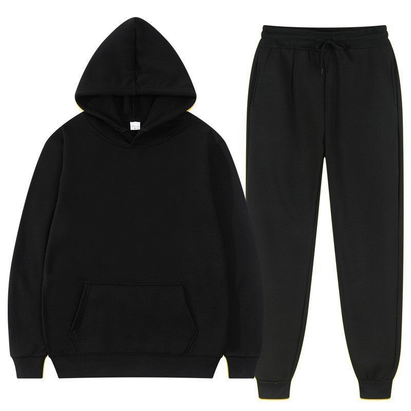 Ethan | Avslappnad Huvtröja och Sweatpants Set för Herr 4