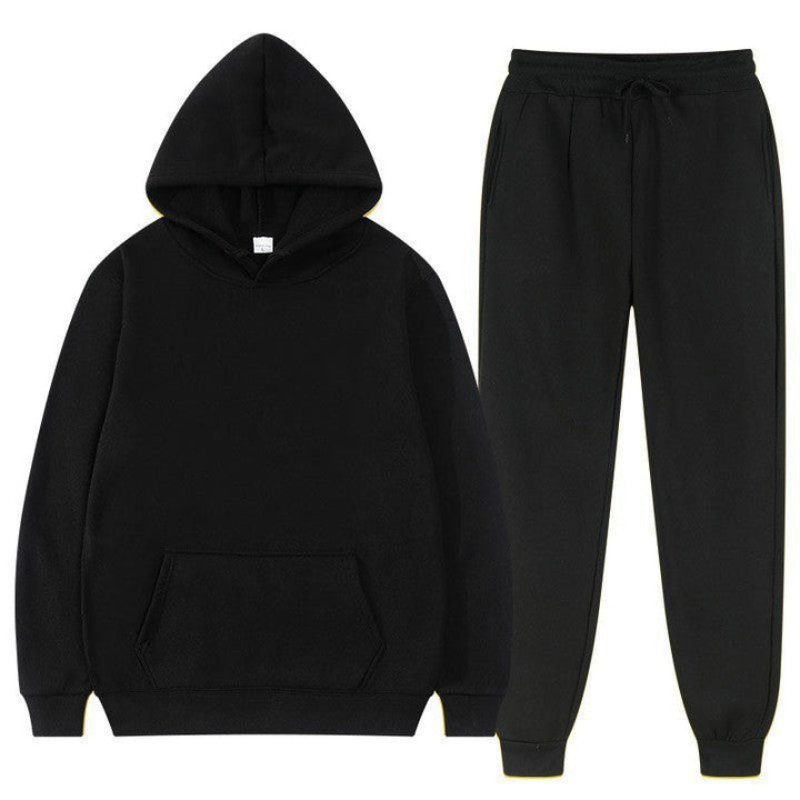 Ethan | Avslappnad Huvtröja och Sweatpants Set för Herr 4