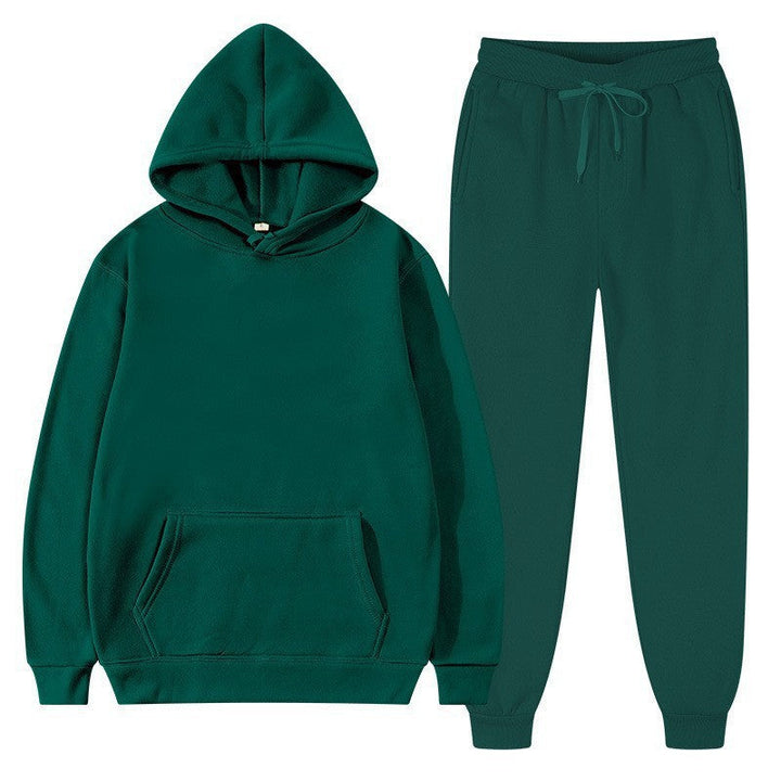 Ethan | Avslappnad Huvtröja och Sweatpants Set för Herr 6