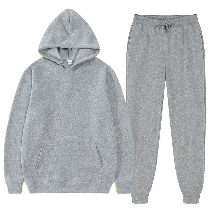 Ethan | Avslappnad Huvtröja och Sweatpants Set för Herr 7