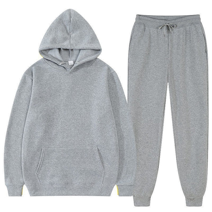 Ethan | Avslappnad Huvtröja och Sweatpants Set för Herr 7