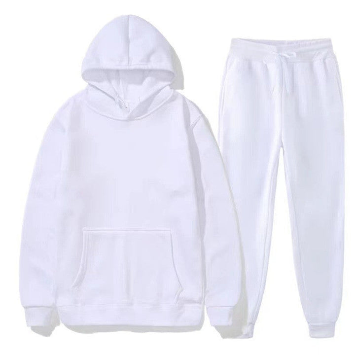 Ethan | Avslappnad Huvtröja och Sweatpants Set för Herr 8