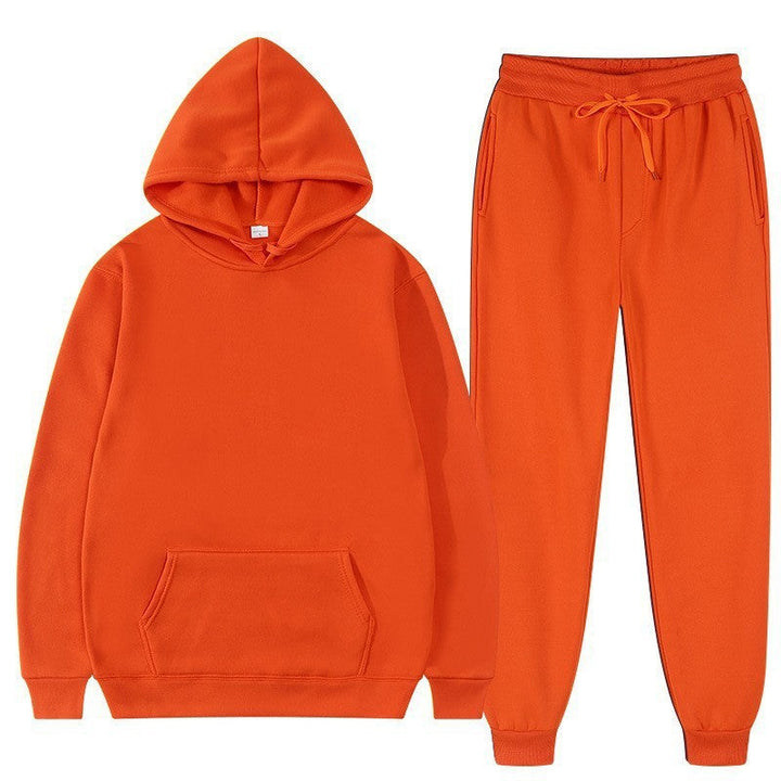 Ethan | Avslappnad Huvtröja och Sweatpants Set för Herr 9