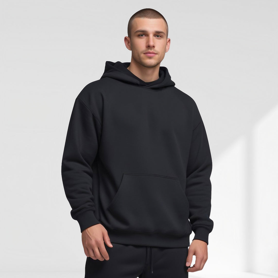Ethan | Avslappnad Oversized Hoodie med Huva 0