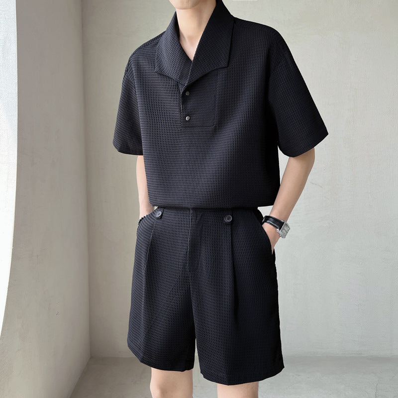 Ethan | Avslappnad T-shirt och Shorts Set i Mjuk Bomull 3