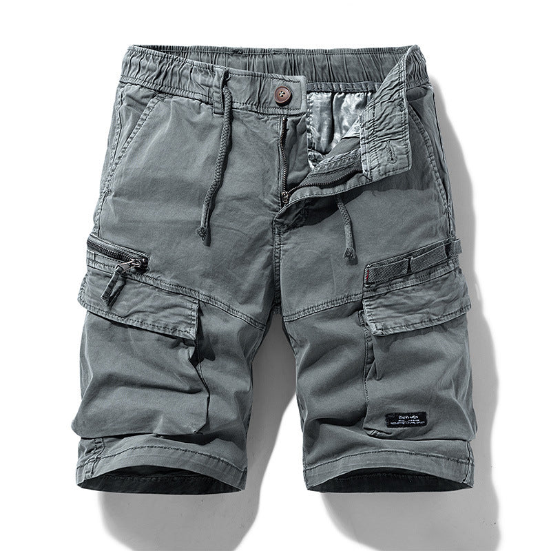 Ethan | Avslappnade Cargo Shorts med Justerbar Dragsko 1