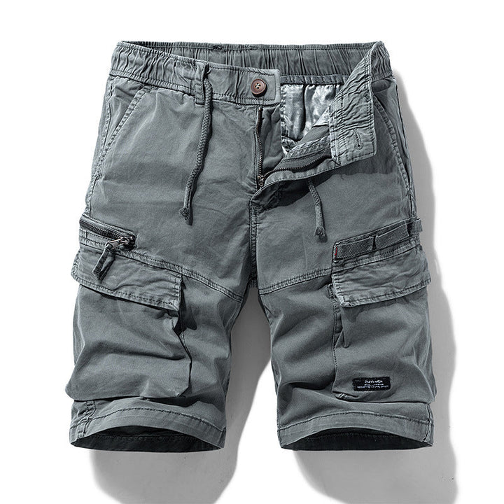 Ethan | Avslappnade Cargo Shorts med Justerbar Dragsko 1