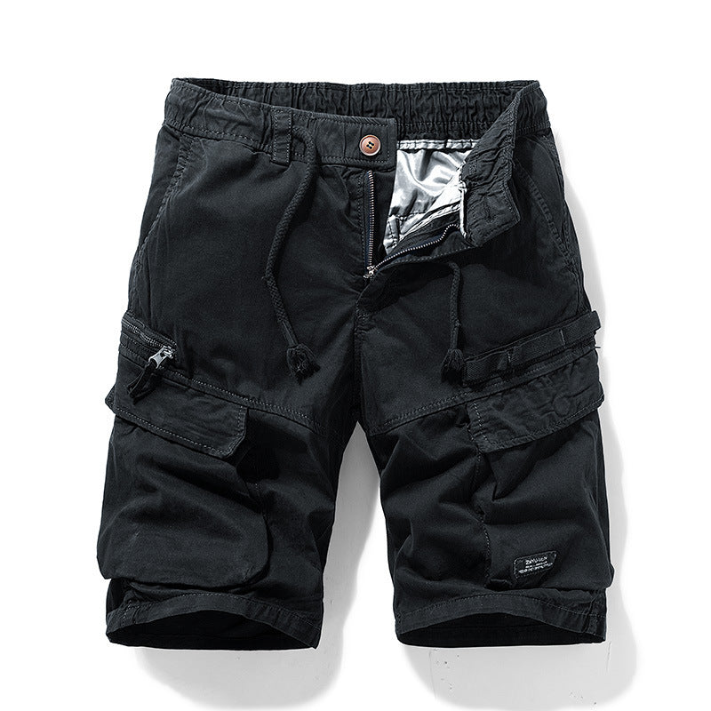 Ethan | Avslappnade Cargo Shorts med Justerbar Dragsko 3