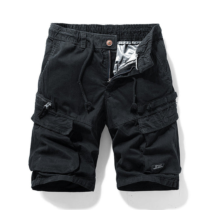 Ethan | Avslappnade Cargo Shorts med Justerbar Dragsko 3