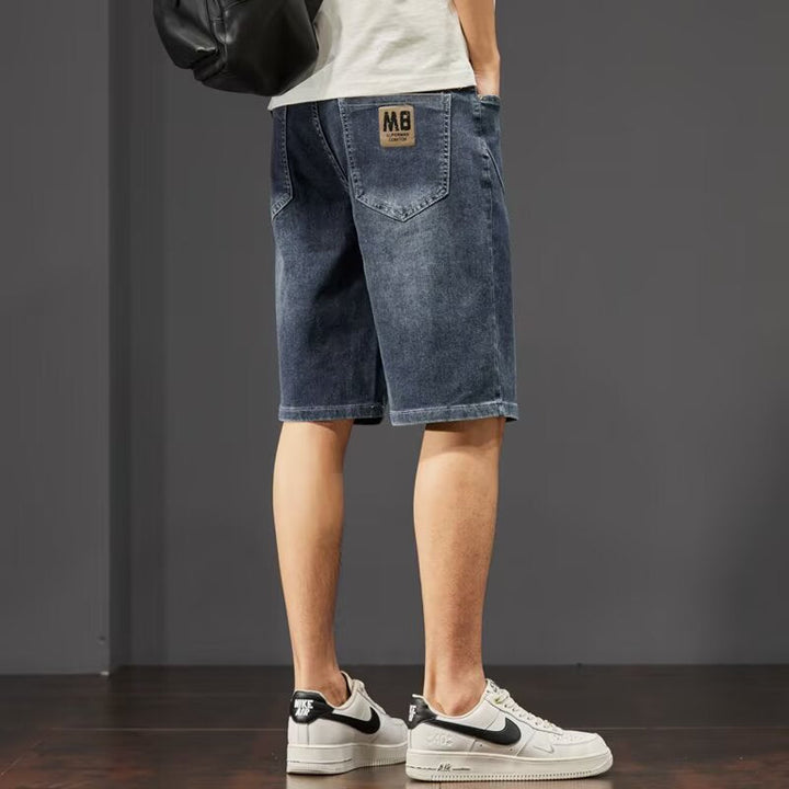 Ethan | Avslappnade Sommarjeanshorts för Män 0