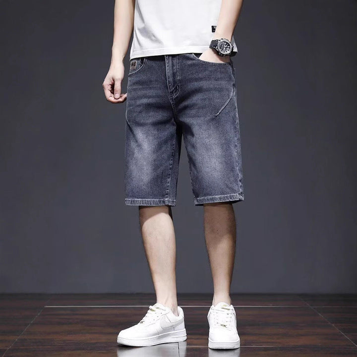 Ethan | Avslappnade Sommarjeanshorts för Män 1