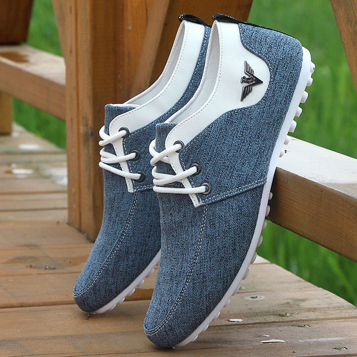 Ethan | Bekväma Slip-On Herrloafers med Gummisula 0