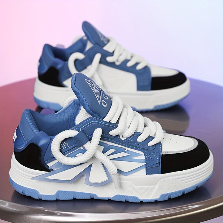 Ethan | Bekväma Sneakers med Tjock Gummisula för Vardagsbruk 3